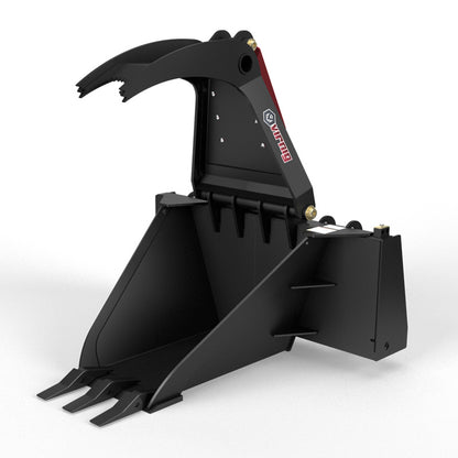 Virnig Stump Bucket Grapple | Model STMPG | 45.6" Width | Hydraulic Flow 15 To 25 GPM | For Skid Steer