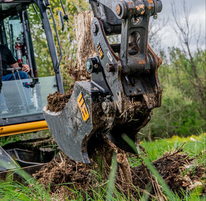 Werk-Brau Stump Ripper | Model WBSR Series | 24"–54" Width | 1–30 Tons | For Excavator