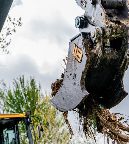 Werk-Brau Stump Ripper | Model WBSR Series | 24"–54" Width | 1–30 Tons | For Excavator