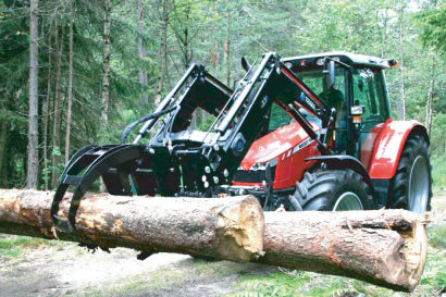 Sundown Forestry Grapple | Model GR40 | Max Opening 40" | Lift Capacity 2,200 lbs | 10 To 20 GPM | 40 To 50 HP | For Skid Steer & Tractor