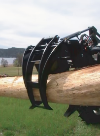 Sundown Forestry Grapple | Model GR40 | Max Opening 40" | Lift Capacity 2,200 lbs | 10 To 20 GPM | 40 To 50 HP | For Skid Steer & Tractor