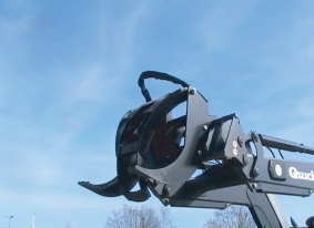 Sundown Forestry Grapple | Model GR40 | Max Opening 40" | Lift Capacity 2,200 lbs | 10 To 20 GPM | 40 To 50 HP | For Skid Steer & Tractor