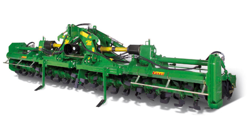 Celli Super Folding Roto Tiller | Tiger 360P | 16' 1" - 19' 4" Working Width | Up to 360 HP | For Tractor