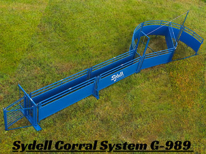 Sydell Complete Corral Working System G | #0989 | 31'6" x 7'10" | For Sheep & Goat Handling System