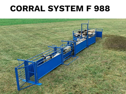 Sydell Complete Corral Working System F | #0988 | 94" Width | 1,170 lb | For Sheep & Goat Handling