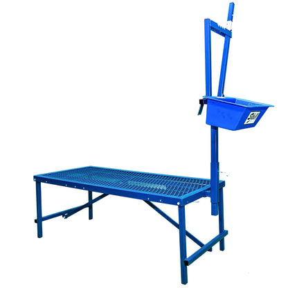 Sydell Milking Stanchion Set | #0736-36 / #0736 | Deck Size 20" x 36" & 48" | For Sheep & Goat