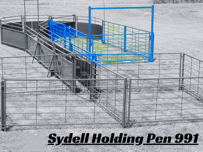 Sydell Holding Pen | #0991PEN | 8' Panels | Complete Working System Add-On | For Sheep & Goat Corral