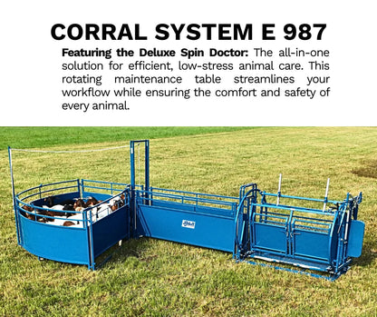 Sydell Sheep & Goat Working System E | #0987-L / #0987-R | 20'1" x 9'4" | 975 lb | For Sheep & Goat