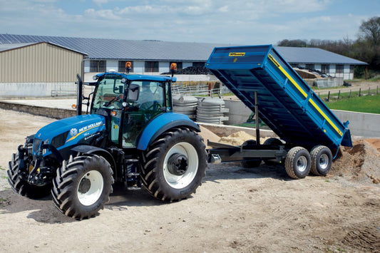 Fleming Tipping Trailer | Model TR8 | Width 84" | 50-70 HP | 5-15 GPM | For Tractors, ATVs & Loaders