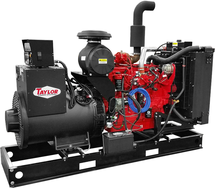 Taylor System Machine Taylor Power System Agriculture Generator | Model TA165JD | Horsepower ...