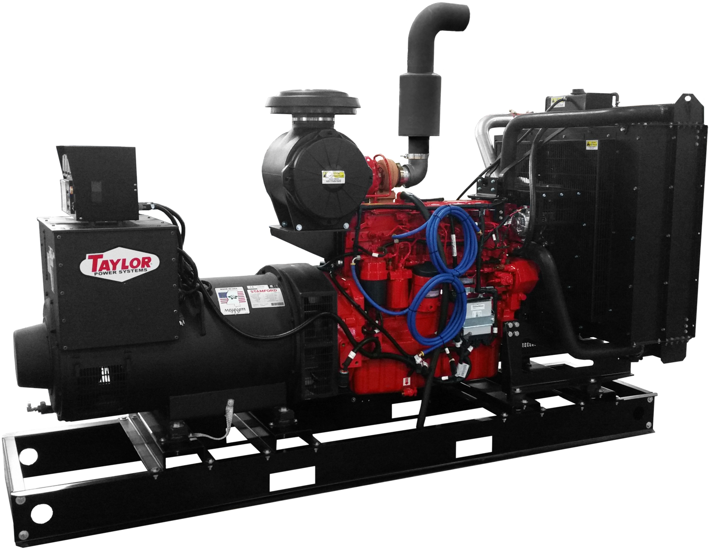 Taylor Power System Agriculture Generator | Model TA225JD | Brake Mean Effective Pressure 277 Psi | Power Output 225kW (225kVA)