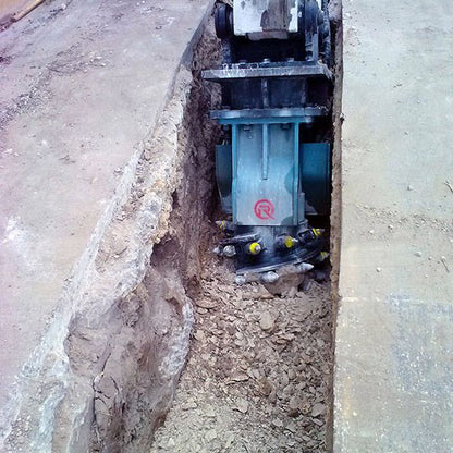RockZone Rockwheel Trench Cutter | Model TC 20 & TC 30 | Drum Width 26" & 27" | Machine Size 18 - 42 Tons | For Excavators
