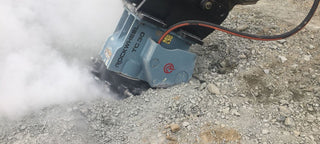 RockZone Rockwheel Trench Cutter | Model TC 20 & TC 30 | Drum Width 26" & 27" | Machine Size 18 - 42 Tons | For Excavators