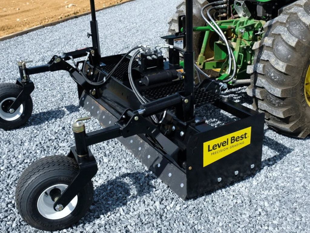 Level Best Laser Grading Box | Model TD96 | Width 96" | 35-49 HP | For Tractors