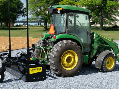 Level Best Laser Grading Box | Model TD96 | Width 96" | 35-49 HP | For Tractors