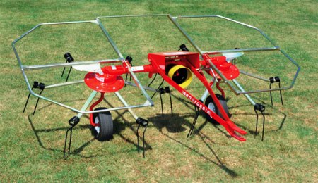 Durabilt Two Rotor Pull Type Tedder | Model G2LT | 10 FT Working Width | 15 HP | For Tractors