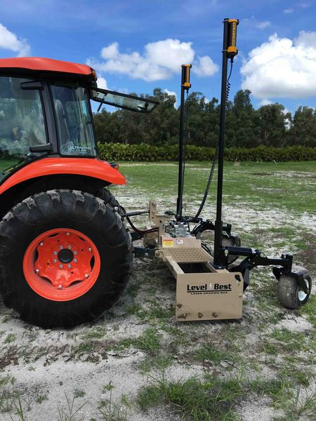 Level Best Laser Grading Box | Model TD96 | Width 96" | 35-49 HP | For Tractors
