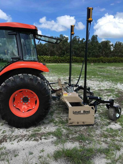 Level Best Laser Grading Box | Model TD96 | Width 96" | 35-49 HP | For Tractors