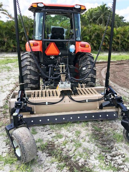 Level Best Laser Grading Box | Model TD96 | Width 96" | 35-49 HP | For Tractors