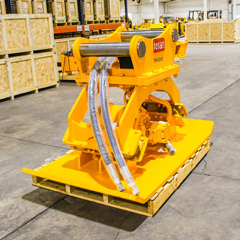 Teran Hydraulic Compactor | Model TDHC-JD350 | Replaceable Teeth & Bla ...