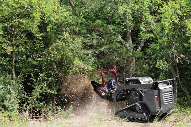 Virnig V70 Tree Disc Mulcher | Model TDM60 | 60" Cut Width | Hydraulic Flow 30 To 50 GPM | For Skid Steer