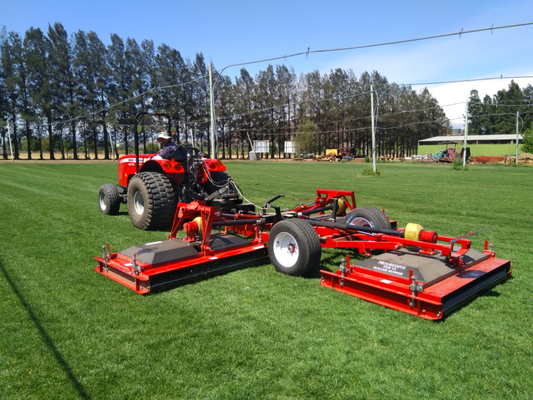 Progressive Turf Equipment Inc. Tri-Deck Roller Finishing Mower | Model TDR-15 | Cutting Width 15' 6" | 30–50 HP | For Tractors