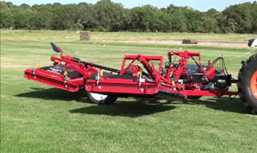Progressive Turf Equipment Inc. Tri-Deck Roller Finishing Mower | Model TDR-15 | Cutting Width 15' 6" | 30–50 HP | For Tractors