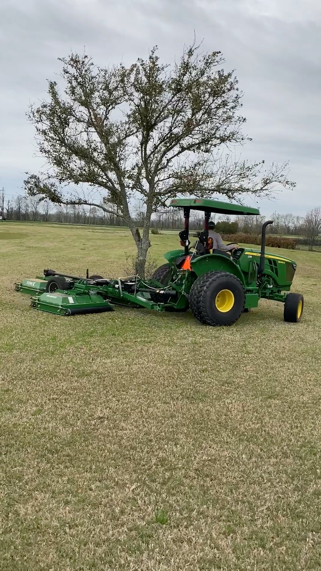 Progressive Turf Equipment Inc. Tri-Deck Roller Finishing Mower | Model TDR-X | Cutting Width 10' 6" | 35–45 HP | For Tractors