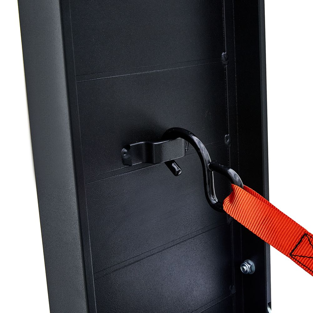 Black Widow Folding Dual Runner ATV Ramps | Model A-8412-1200-2 | Size 6'7" L x 9.875" W | Capacity 1,500 lb. | Horsepower 4 To 90+ HP | For ATV & UTV Loading