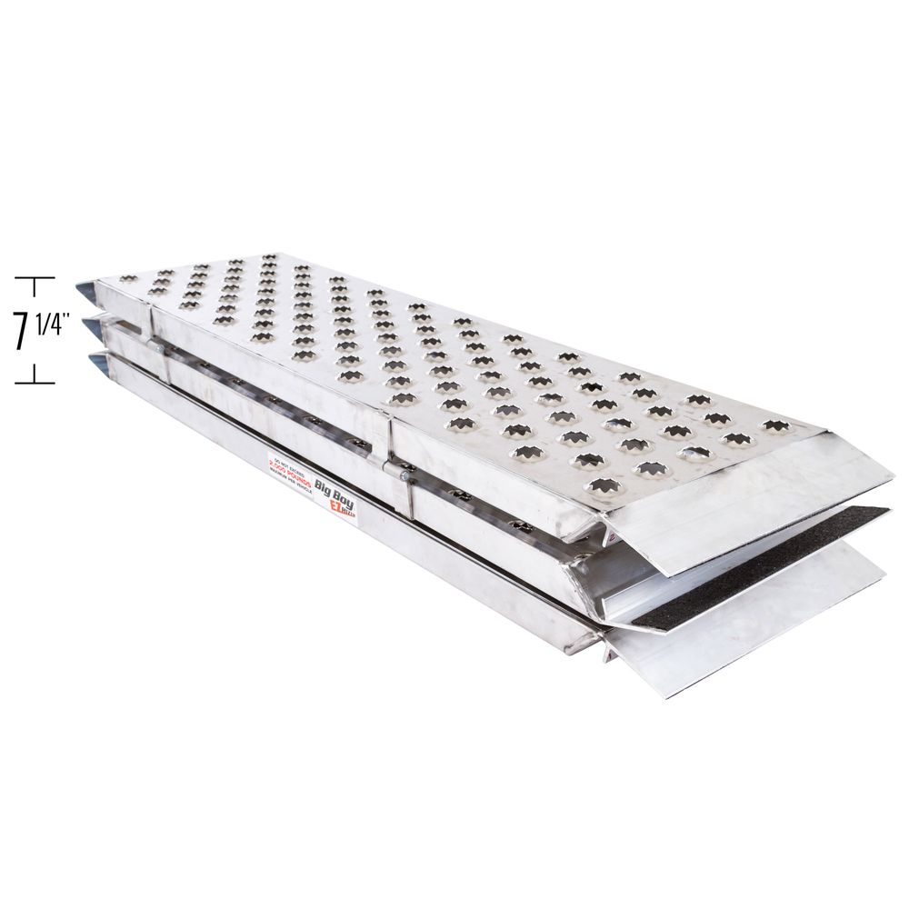 Black Widow Big Boy EZ Rizer™ Folding ATV Ramp | Model TF-6060-EZ-ATV | Wide 60" | Horsepower 4 To 90+ HP | For ATV, UTV & Motorcycle Loading