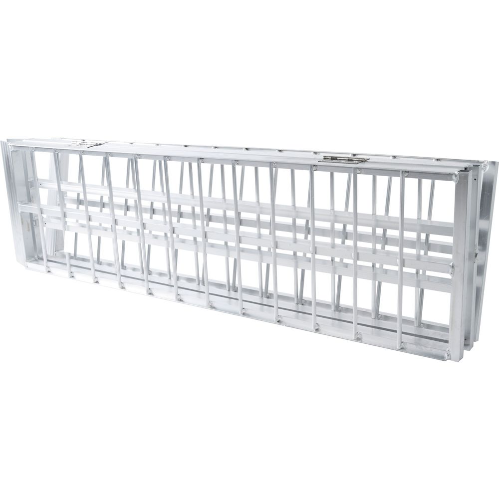 Black Widow Folding ATV Trailer Ramp | Model TF-6050-1500A-ATV | Size 5' L x 49" W | 1,500 lb Capacity | Horsepower 4 To 90+ HP | For ATV & Garden Tractor Loading