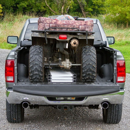 Black Widow Extra-Wide Folding ATV Ramp | Model TF-7754 | Width 54" | Capacity 1,500 lb. | Horsepower 4 To 90+ HP | For Heavy-Duty ATV & UTV Loading