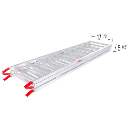 Black Widow Extra-Wide Folding ATV Ramp | Model TF-7754 | Width 54" | Capacity 1,500 lb. | Horsepower 4 To 90+ HP | For Heavy-Duty ATV & UTV Loading