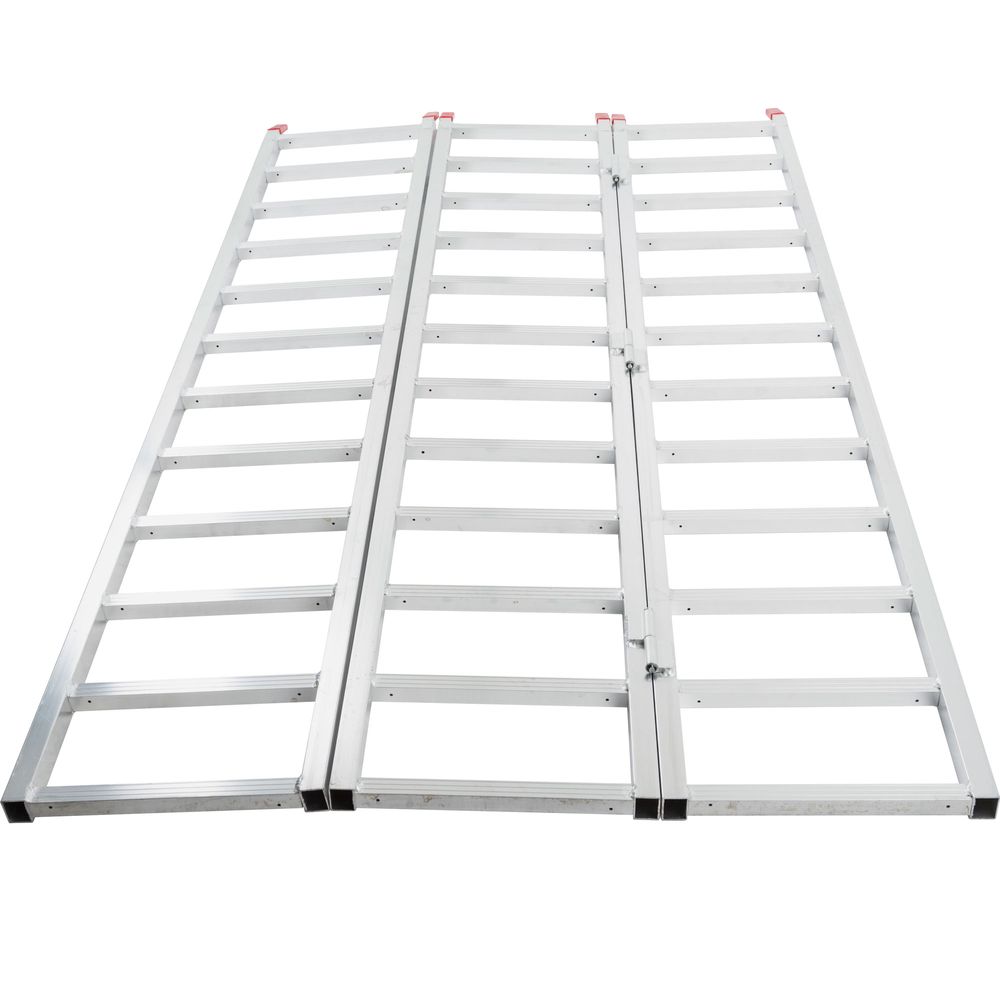 Black Widow Folding ATV Loading Ramp | Model TF-8046 | Size 80" L x 44.75" W | Capacity 1,250 lb | Horsepower 4 To 90+ HP | For ATV & UTV Loading