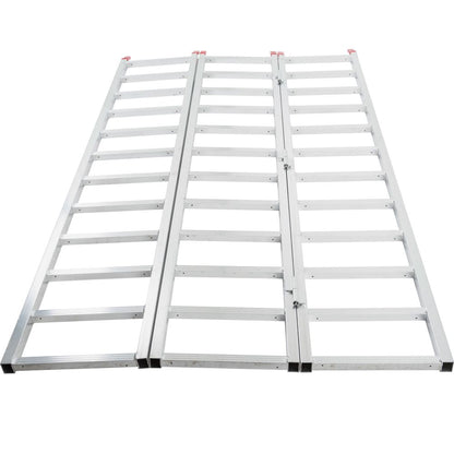 Black Widow Folding ATV Loading Ramp | Model TF-8046 | Size 80" L x 44.75" W | Capacity 1,250 lb | Horsepower 4 To 90+ HP | For ATV & UTV Loading