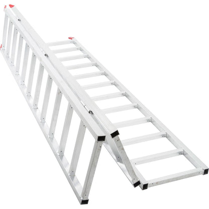 Black Widow Folding ATV Loading Ramp | Model TF-8046 | Size 80" L x 44.75" W | Capacity 1,250 lb | Horsepower 4 To 90+ HP | For ATV & UTV Loading