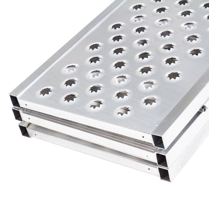 Black Widow Folding ATV Ramp | Model TFP-9354 | Size 7' 9" L x 53.5" W | Capacity 1,500 lb. | Horsepower Up to 60 HP | For ATV, UTV & Motorcycle Loading