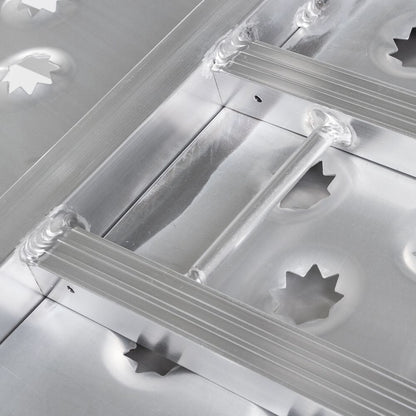 Black Widow Folding ATV Ramp | Model TFP-9354 | Size 7' 9" L x 53.5" W | Capacity 1,500 lb. | Horsepower Up to 60 HP | For ATV, UTV & Motorcycle Loading