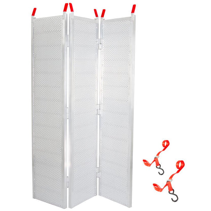 Black Widow Folding ATV Ramp | Model TFS-9454 | 54" Extra-Wide | Capacity 1,500 lb | Horsepower 15 To 20 HP | For ATVs & UTVs Loading