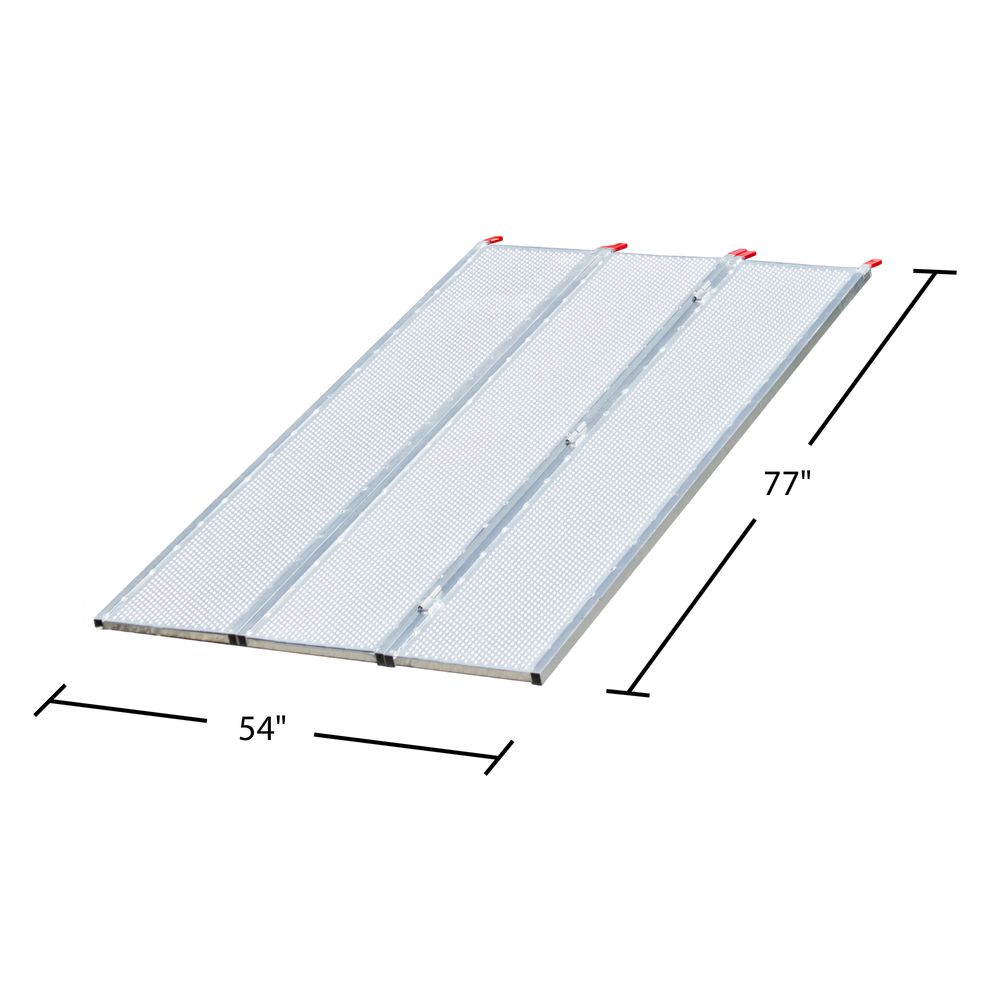 Black Widow Folding ATV Ramp | Model TFS-7754 | 6' 5" Length x 54" Width | 1,500 lb. Capacity | For ATV & UTV Loading