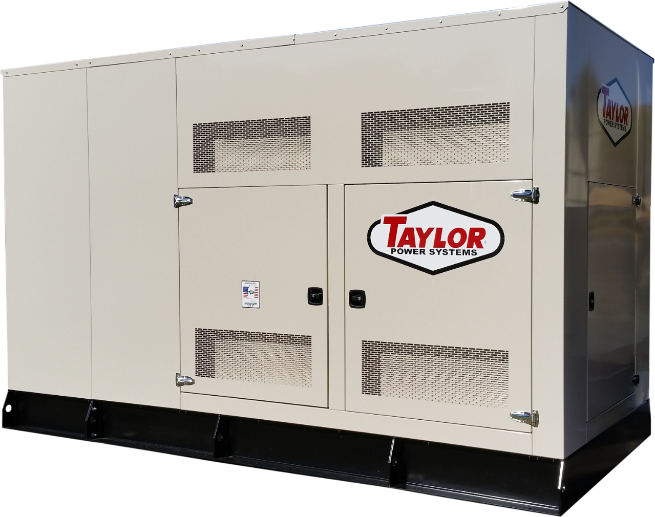 Taylor Power System Standby-NG/LP Generator | Model TG-1000 | Horsepower 1589 HP | Power Output 1000kW (1250kVA) | Open & Enclosed Unit