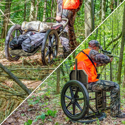 KShot Throne Multipurpose Game Cart & Hunting Chair | Model THRONE | 65