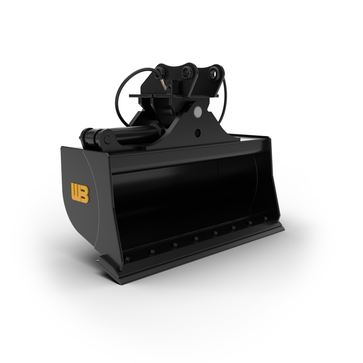 Werk-Brau Hydraulic Tilting Grading Bucket | Width 48–84" | 12–50 Tons | For Excavator