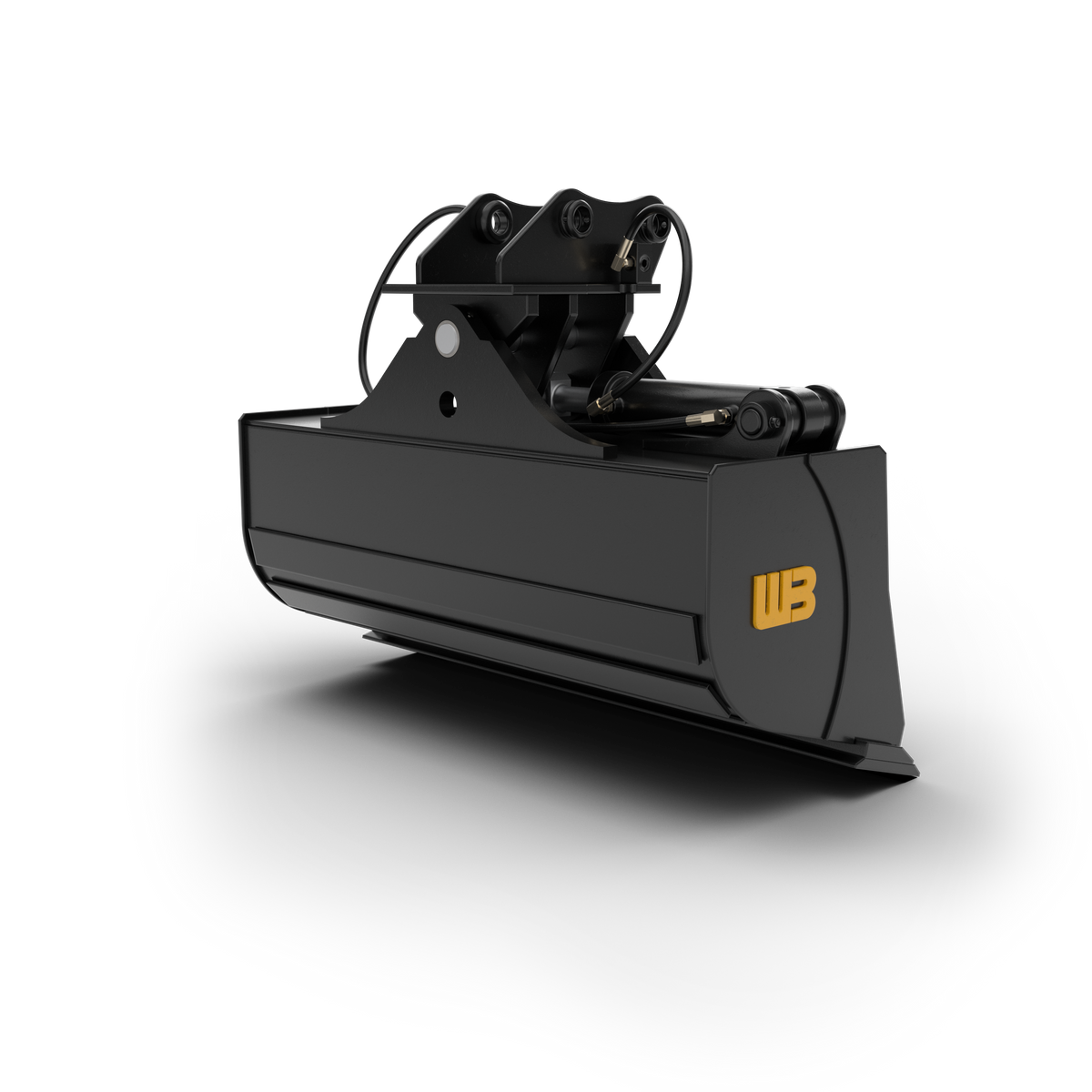 Werk-Brau Hydraulic Tilting Grading Bucket | Width 48–84" | 12–50 Tons | For Excavator