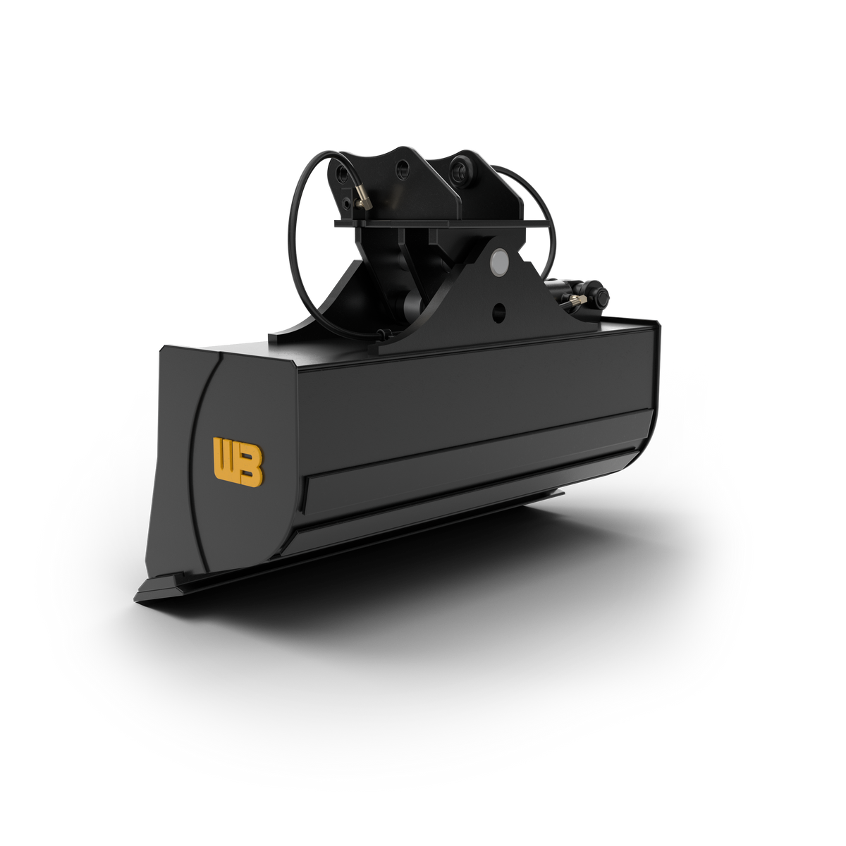 Werk-Brau Hydraulic Tilting Grading Bucket | Width 48–84" | 12–50 Tons | For Excavator