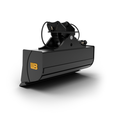 Werk-Brau Hydraulic Tilting Grading Bucket | Width 48–84" | 12–50 Tons | For Excavator
