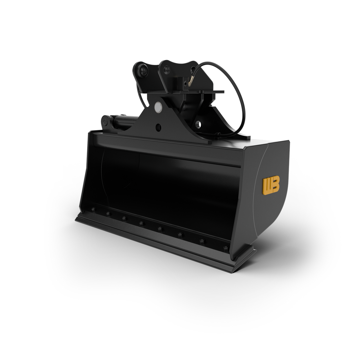 Werk-Brau Hydraulic Tilting Grading Bucket | Width 48–84" | 12–50 Tons | For Excavator