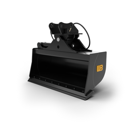Werk-Brau Hydraulic Tilting Grading Bucket | Width 48–84" | 12–50 Tons | For Excavator