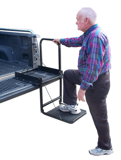 Great Day | Truck N' Buddy | Model TNB2000B | Step Platform Width 16" | 300 lb Capacity | For Standard Pickup Trucks | Aircraft Aluminum | Horsepower 40+ HP | For Trucks
