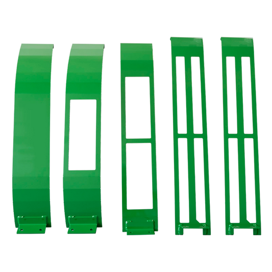 Thunder Struck TNT Cover Plate Set | Model  STS CH & RB Concaves | 4‑Plate Set | Precision Grain Flow | For John Deere & Case IH Combines